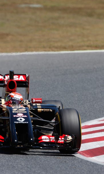F1: Maldonado puts Lotus fastest in Wednesday test